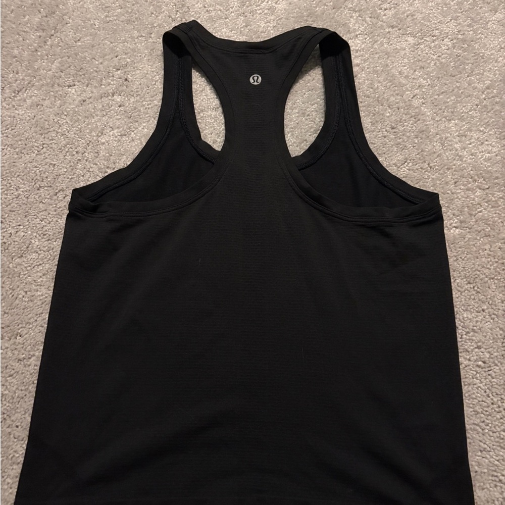 Lululemon Black Racerback Tank Top